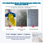 3 in 1 Window Cleaning Squeegee with Spra, 3 in 1 Spray Squeegee,3 in 1 Window Cleaning Scraper for Windows, Walls,Car Windshields, Bathrooms, Kitchens, All-Purpose Window Cleaner Tool