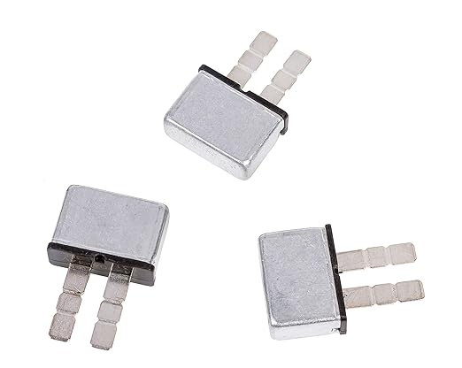 GLOSO E311 UCB Automotive Circuit Breaker, Type 1, Snap Off 3 Sections ATC Balde Terminal (5A, 3 Pack)