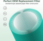 2 Pack VF6000 Replacement Filter for RIDGID, Standard Wet/Dry Vac Filter Vf6000 Compatible with RIDGID Vacs Wet Dry 5-20 Gal, 6-9 Gal Husky Vacuum
