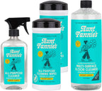 Aunt Fannie's Multi-Surface Vinegar Cleaning Kit: All Purpose Spray, Cleaning Wipes, and Floor Cleaner (Lemon, Cleaning Bundle)