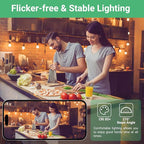 VOLIVO 24 Pack LED Light Bulbs, 60 Watt Equivalent A19 LED Bulb, Soft White 2700K, 9W E26 Standard Base, UL Listed 800 Lumens 120V, Non-Dimmable, Energy Saving Lightbulbs for Bedroom Indoor