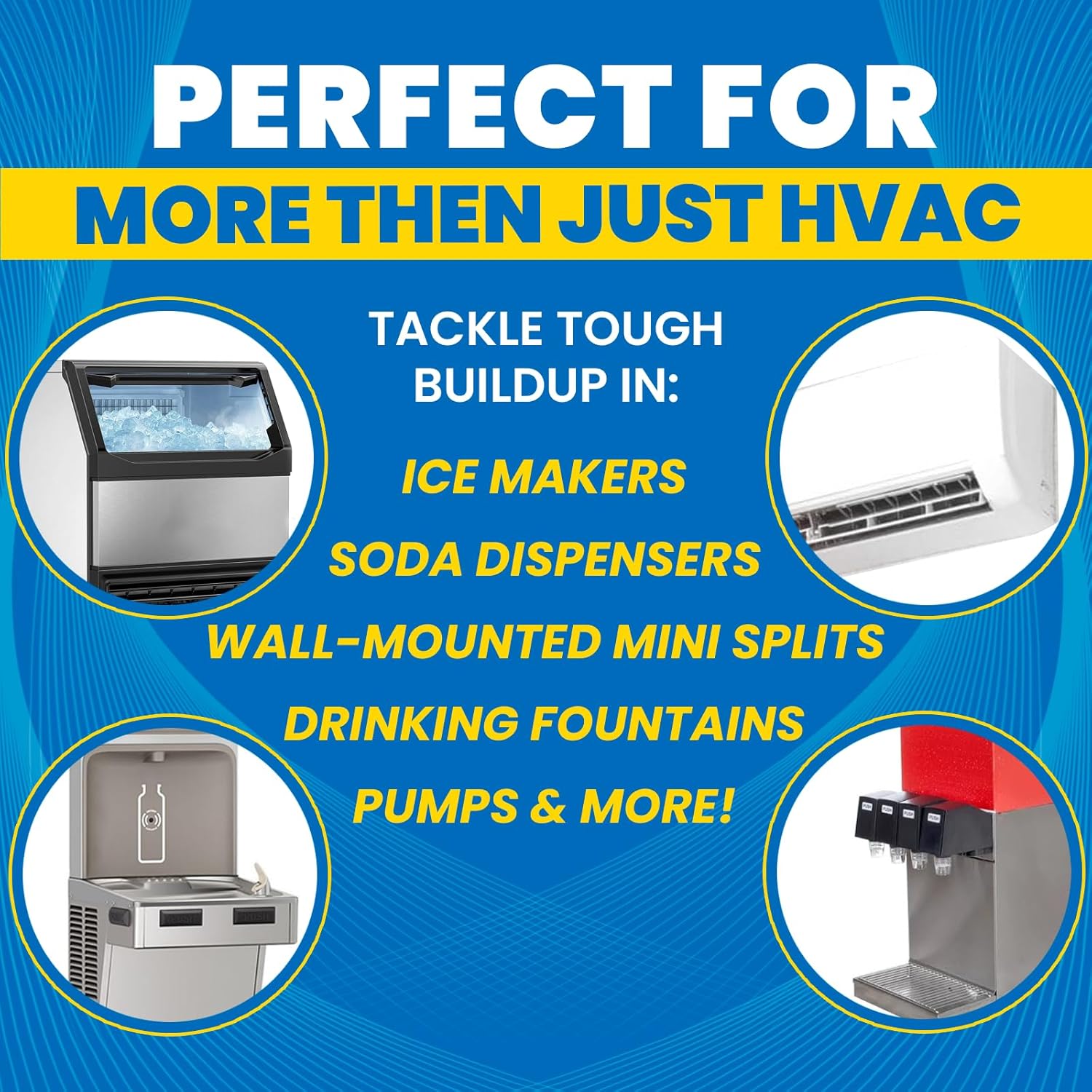 Uncle Todd's HVAC Drain Line Cleaner – 4pk of 32oz Bottles: Bleach-Free, Fast-Acting, Long-Lasting AC Drain Line Solution for Tough Clogs & Buildup