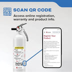 Kidde Fire Extinguisher for Boats, Single-Use 1A10BC, 2 Pack