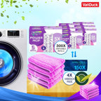 VanDuck Reusable Mop Pads Compatible with Swiffer PowerMop (4 Pack) - Multi-Surface Mopping Pad Refills for Hardwood Floor Cleaning