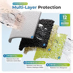 iSpring 3-Stage Whole House Water Filter System, Reduces Iron, Manganese, Hydrogen Sulfide, Heavy Metals, Chlorine, Sediments, 10” x 4.5” Filters, 1” Inlet/Outlet, Model: WGB31B-MKS