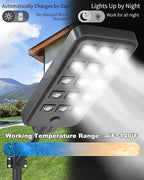 Ofuray Of-15000W Solar Street Lights Outdoor – Super Bright 150 LED, Lights up 3,200 sq.ft with Motion Sensor, 36Ah Power, IP67 Dusk to Dawn Security Commercial Lighting for Court, Parking Lot