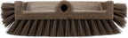 SPARTA Multi-Level Tile Scrub Brush 12" Wide Brush Head, Heavy-Duty Tile Cleaning Brush with End Bristles for Commercial Tiles, Tubs and Floor, Plastic, 12 Inches, Brown