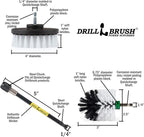 Car Cleaning Supplies - Truck Cleaning Accessories - Car Detailing Kit for Wheels - Rim Brush - Tire Cleaning Kit - Floor Mat Scrubber - Glass Cleaner - Leather Scrub Brush - Vehicle Carpet Cleaner