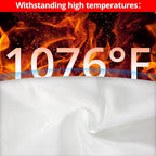 SecuCaptain Emergency Fire Blanket for Home and Kitchen - 20 Pack 40"x40" Flame Suppression Fiberglass Fire Blankets for House Camping Car Warehouse Office Emergency Survival Safety