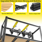 3200LBS Garage Shelving Heavy Duty 5 Tier Garage Storage Shelving, Adjustable Metal Shelving Unit Utility Rack Shelf for Warehouse, Pantry, Closet, Kitchen 72" H x 48" W x 24" D, Black