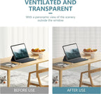 Pet Screen Replacement Door Repair Kit 72'' x 2 Feet Thicken Charcoal Fiberglass Pet Screen Mesh Scratch- Against for Families with Cat or Dog Suitable for Windows, Doors and Porches