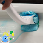 Scrubbing Bubbles Flushable Toilet Bowl Wand Cleaner Refills, Fresh Brush Cleaner Toilet Refill Pads, Removes Limescale & Odors, Citrus Scent, 10 Count (Pack of 1)
