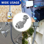 (20 Pack) Yariwiz 3/4 Plastic Liquid Tight Conduit 90 Degree Elbow