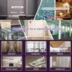 Weather Stripping Door Seal Strip for Gaps, Silicone Draft Stopper Adhesive Tape for Sliding Doors, Windows, Shower Glass, Soundproof Seal for Home Insulation, 32.8ft Roll White