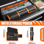 36-Piece Reciprocating Saw Blade Set with Organizer Pouch - Metal&Wood Cutting, Pruning Saw Blades