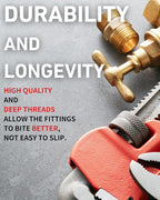 1 Inch x 1 Inch NPT Brass Hex Nipple Male Pipe Adapter, Thread OD 1-1/4", (1 Piece)