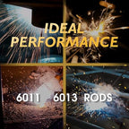 TOOLIOM 135A 110V Mini Stick Welder MMA ARC Welder Machine DC Inverter Welder with Digital Display Portable Welding Machine