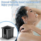 Dreyoo 5 Pcs Shower Faucet Handle Insert Compatible with Kohler, 1.5cm x 1.4cm x 1.2cm Shower Handle Parts Compatible with Kohler 1060514, Easy to Install