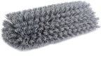 SPARTA Multi-Level Tile Scrub Brush 12" Wide Brush Head, Heavy-Duty Tile Cleaning Brush with End Bristles for Commercial Tiles, Tubs and Floor, Plastic, 12 Inches, Gray