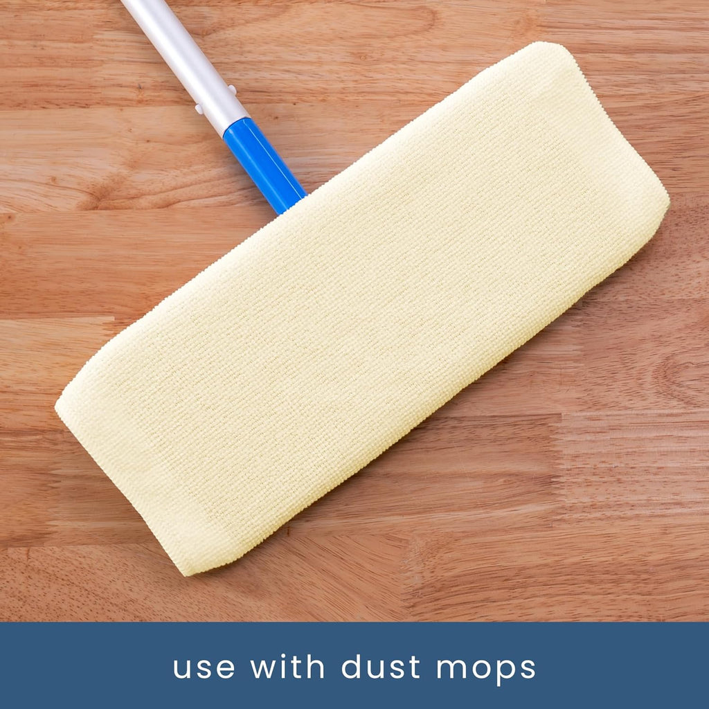 S&T INC. 50 Pack Microfiber Cleaning Cloth, Bulk Towels for Home, Reusable Microfiber Towels for Cars, Cleaning Rags, Neutral Coral, 11.5 Inches x 11.5 Inches, 50 Count