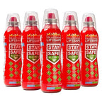 LifeSafe Technologies StaySafe All-in-1 Portable Fire Extinguishing Spray | Compact Fire Spray Smothers 10 Types of Fires | Non-Toxic, Non-Hazardous & Eco-Friendly for Home, Kitchen and Garage