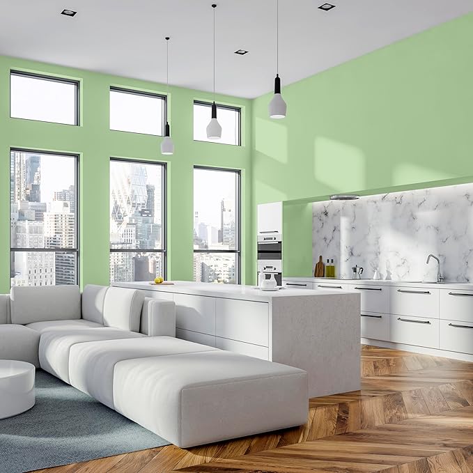 Rust-Oleum Color Spark Interior Paint and Primer in One, Eggshell, Prince Charming, 1 Gallon