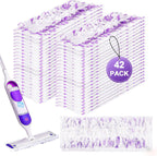 42 Pack Disposable Power Mop Pads for Swiffer PowerMop, 5X Power Mop Refills for Cleaning, 14-Layer Unscented Thickened Multi-Surface Replacement Mopping Pads Refills for Floor Cleaning