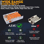 Dryer Heating Element Replaces For Whirlpool LER5620KQ1 LER4634JQ1 LER4634PQ0 LER7646EQ2 LER3624EQ1 LER4634EQ2 LER8858EQ1 WED5300VW0 WED4800XQ3 WED5100VQ0 LER4634EQ0 LER3624EQ0 LER4634JT0 Thermostat