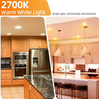 Par20 Halogen Flood Light Bulb, 39W 120V PAR20 Light Bulb, Dimmable, E26 Base, 2700K Warm White, 3000 Hours for Indoor Range Hood, Track Oven, Ceiling Can Lamp（12Pack）