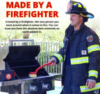 Grill Rescue BBQ Replaceable Scraper Cleaning Head, Bristle Free - Durable and Unique Scraper Tools for Cast Iron or Stainless-Steel Grates, Barbecue Cleaner (Non Scraper Brush)