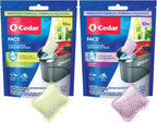 O-Cedar Floor Cleaning 20ct Pacs with Citrus Scent 10ct (1- Pack) and Lavender Scent 10ct (1-Pack)