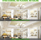 Radar Motion Sensor Light Bulbs A19 250W Equivalent AC85-265V 27W Motion Detector Auto Activated Dusk to Dawn Security Outdoor Porch Lights LED Bulb Daylight White 3375LM E26/E27 (2 Pack)