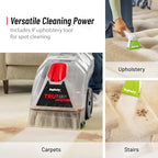 Rug Doctor Pet TruDeep Carpet Cleaner, Pet Upholstery Tool, Best-In-Class Suction Power, Dual Brush Cross-Action Technology for One-Pass Cleaning