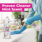 Mighty Mint Vinegar Cleaner, All-Purpose Cleaning for Household Surfaces, Natural Mint Scent, 32oz (Pack of 2)