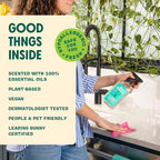 Aunt Fannie's Bundle: All Purpose Vinegar Cleaning Spray (Eucalyptus) + Vinegar Cleaning Wipes (Eucalyptus)