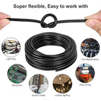 16 Gauge Wire 3 Conductor,16 AWG Electrical Wire Stranded PVC Cord Oxygen-Free Copper Cable,200FT 3 Core Pure Copper Flexible Cable Wire for LED Lamp Lighting Strips Automotive (16AWG-3C, 200FT)…