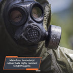 MIRA SAFETY M Full Face Respirator Mask - CBRN Gas Mask, Chemical Respirator (CM-7M)