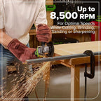 Greenworks 24V Brushless 10PC Power Tool Combo, Drill+Impact Driver+Circular Saw+Recip Saw+Jig Saw+Sander+Light+Multi-Tool+Nailer+Grinder (2) 4.0Ah+2.0Ah Batteries (24,000mAh Power Bank) USB-C Charger