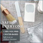 AMY HOWARD AT HOME Chalk-Based One Step Paint for Furniture, Cabinetry, Decor, Finish, and More | No Stripping, Sanding, or Priming | Ultra-Light Base | 32 Ounce | Robins Egg