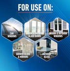 Unger Professional Streak-Free EasyGlide Glass Cleaner Concentrate, 12 oz, Ammonia-Free, Makes 8 Gallons of Solution, Safe for Tinted Windows, LOW-E, Windshields, and Mirrors