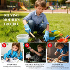 Kids Disposable Gloves, SmalNitrile Gloves for Cleaning, Cooking, Gardening