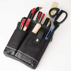 KAI 18mm Snap Blade Utility Knife (L-001), Multi-Purpose Retractable Black Carbon Steel Blade, Ultra Sharp, Professional Grade for Use with Wallpaper, Paper, Cardboard, Styrofoam, DIY - Made in JAPAN