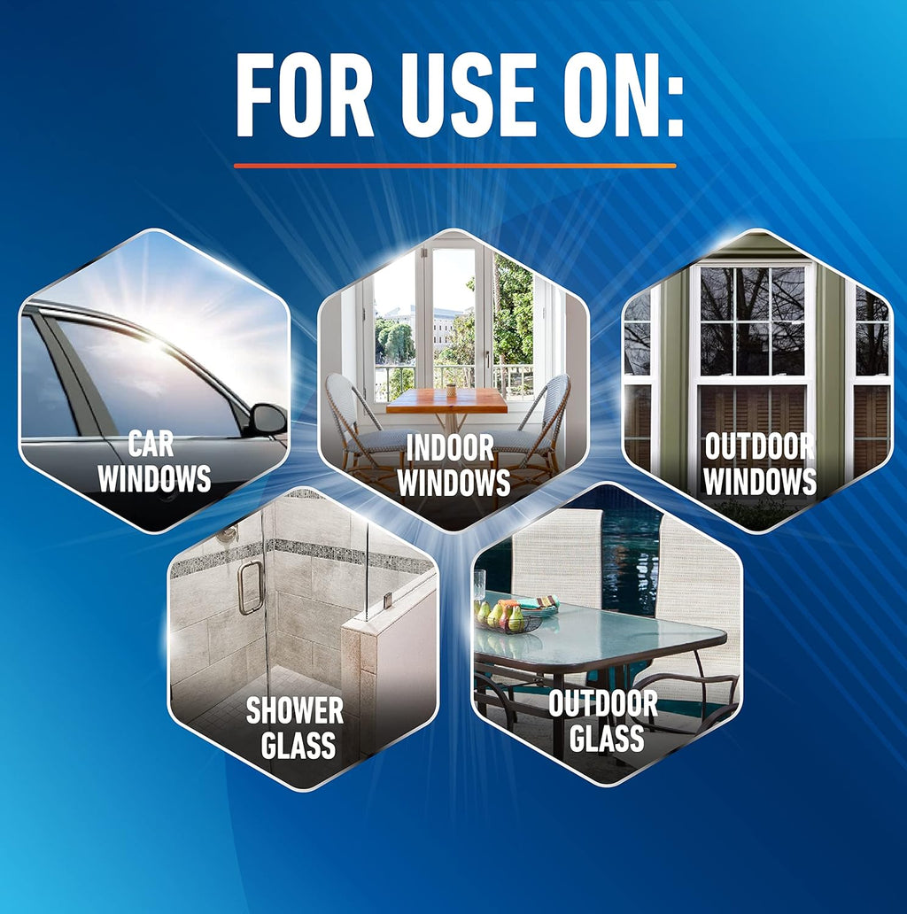 Unger Professional Streak-Free EasyGlide Glass Cleaner Concentrate, 1 Gallon, Ammonia-Free, Makes 100 Gallons of Solution, Safe for Tinted Windows, LOW-E, Windshields and Mirrors