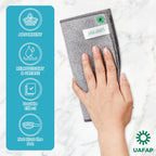 12 Pcs New Upgrade 3-Layer Non Scratch Wire Dishcloth,Cleans Fast Without Scratching, Stands Up to Stuck-on Grime, Multi-Surface Safe, Cleaning Power for Everyday Jobs 7.87“ x 7.87”