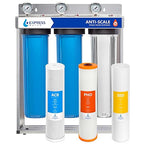 Whole Home Water Filter System| ANTI-SCALE | 3 Stage Water Purifier Whole Home, Top-Tier Anti-Scale Filter Specially Designed to Prevent Scale Build-Up, Protects Appliances, No More Descaler Solution