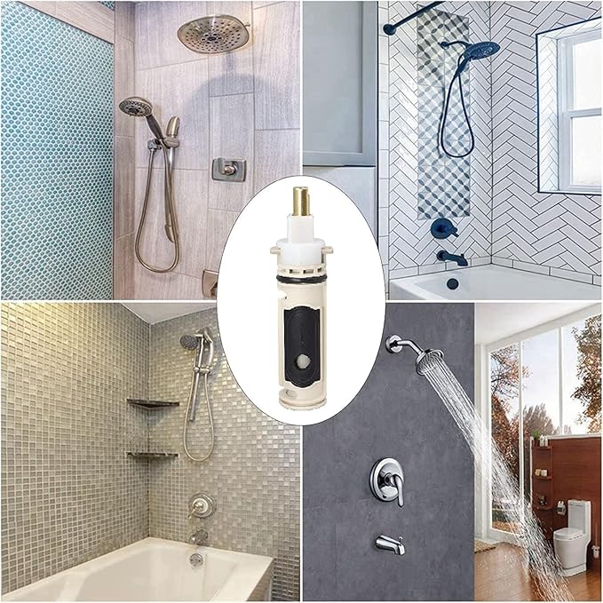 1222 Replacement Cartridge for Moen Shower Valve, Replacement Part Compatible with Moen 1222 1222b Tub Shower One-Handle Posi Temp Faucets