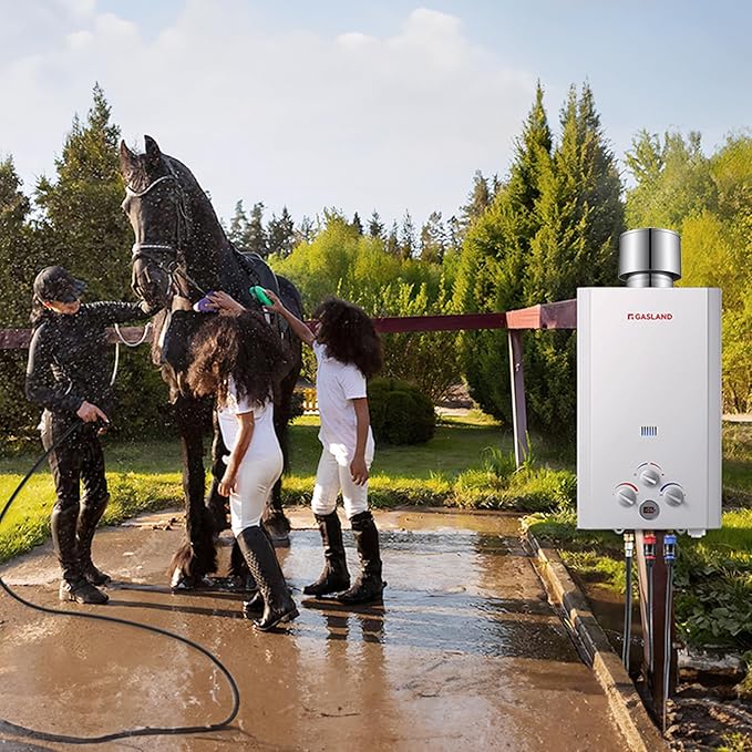 GASLAND 4.33" Rain Cap for Tankless Water Heater BS211 BS264 BS318 BE264 BE264B BE422 BE422B BE528, Stainless Steel Rain Proof Windproof Cap, Perfect for Outdoor Installation