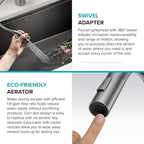 KRAUS Oletto Touchless Sensor Pull-Down Single Handle Kitchen Faucet in Spot-Free Antique Champagne Bronze, KSF-2830SFACB