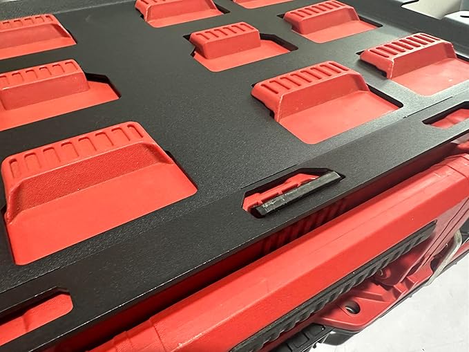 for milwaukee packout wall mount Packout Mounting Plate, Metal Base for Milwaukee Toolboxes, milwaukee mounting plate Wall or Floor Mount (2 Full Width)