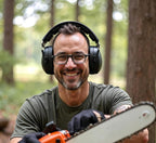 DECIBEL DEFENSE Professional Safety Ear Muffs 37dB NRR - The HIGHEST Rated & MOST COMFORTABLE Ear Protection for Shooting & Industrial Use - THE BEST HEARING PROTECTION GUARANTEED (EXTRA LARGE)